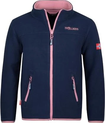 Trollkids Girls Oppdal XT Funktionsjacke navy/mauve (Junior)