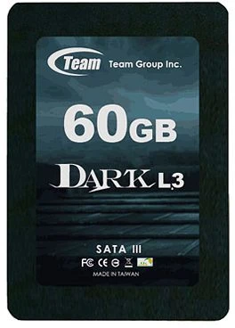 TeamGroup Dark L3 SSD 60GB, 2.5" / SATA 6Gb/s