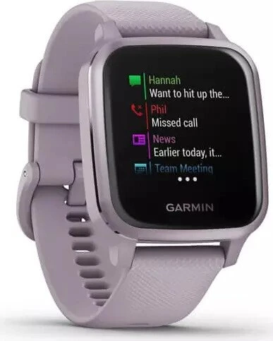 Garmin Venu SQ orchid/metallic orchid