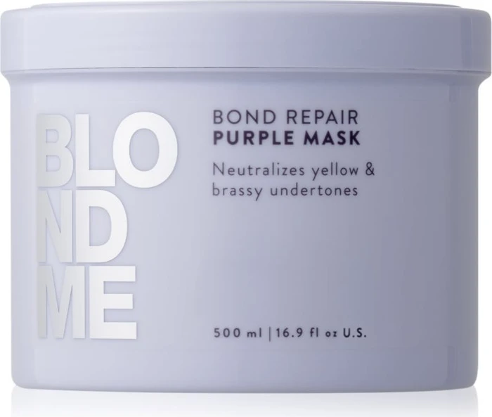 Schwarzkopf Professional BlondMe Bond Repair Purple Mask, 500ml