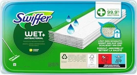 Swiffer Wet+ Antibacterial Feuchte Bodentücher Nachfüllpack, 20 Stück