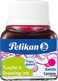 Pelikan A Tuschefass karminrot, 10ml