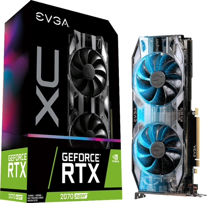 EVGA GeForce RTX 2070 SUPER XC Gaming, 8GB GDDR6, HDMI, USB-C, 3x DP