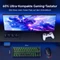 Dierya DK61SE, 60%, schwarz, LEDs grün, BLUE Switches, USB, DE Vorschaubild