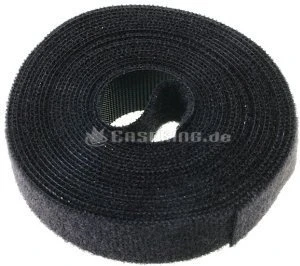 LABEL THE CABLE LTC Roll Strap Kabelbinder, 3m, schwarz