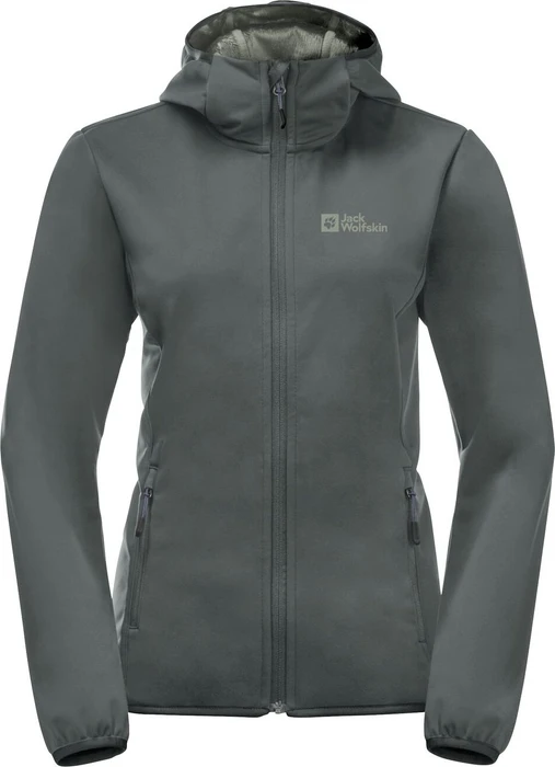 Jack Wolfskin Windhain Hoody Funktionsjacke slate green (Damen)