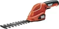 Black&Decker GSL300 Akku-Strauchschere inkl. Akku 1.1Ah