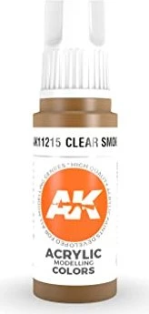 AK-Interactive 3rd Gen Acrylic Colors Acrylic Modelling Colors clear smoke, 17ml