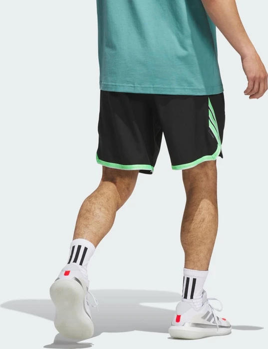 adidas Crazy Lite Trainingshose kurz black/lime burst (Herren)