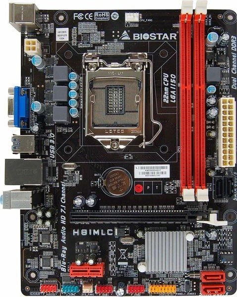 Biostar H81MLC (Intel 1150)