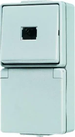 Jung WG 600 SCHUKO Steckdose 16A 250V mit Taster 10A 250V