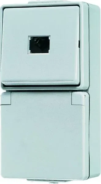 Jung WG 600 SCHUKO Steckdose 16A 250V mit Taster 10A 250V