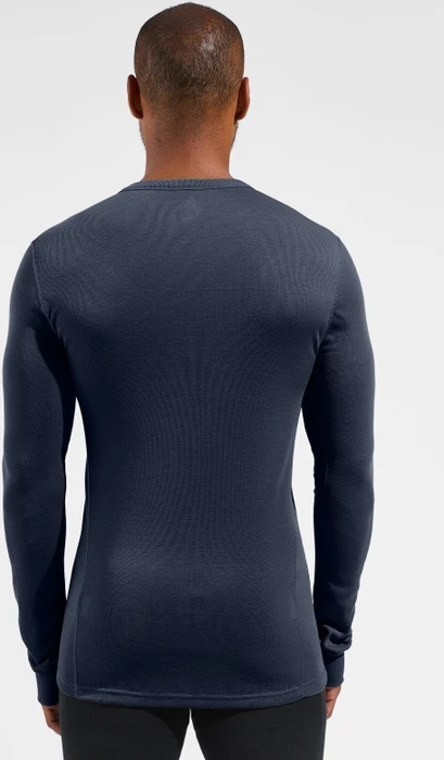 Odlo Active Warm Baselayer Funktionsshirt langarm dark sapphire (Herren)