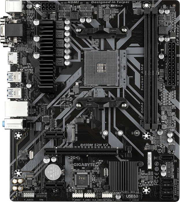 GIGABYTE B450M S2H V2 (AMD AM4)