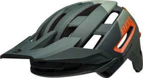Bell Super Air MIPS Helm matte/gloss green/infrared