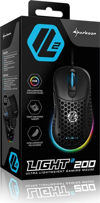 Sharkoon Light² 200 schwarz, USB