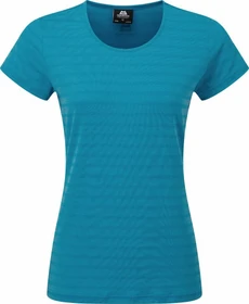 Mountain Equipment Stripe Funktionsshirt kurzarm digital blue stripe (Damen)