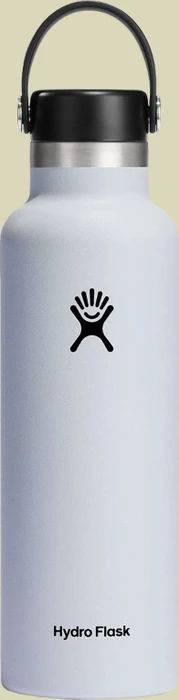 Hydro Flask Standard Mouth Isolierflasche 710ml weiß