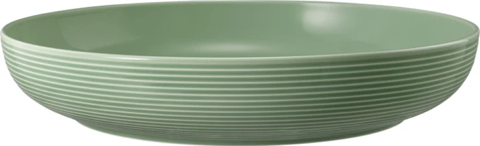 Seltmann Weiden Beat Color Glaze Bowl 28.2cm salbeigrün