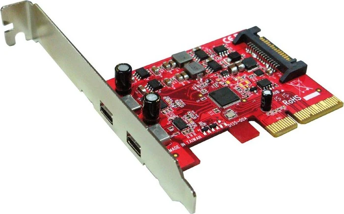 Roline / Secomp 2x USB-C 3.1, PCIe 3.0 x4