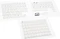 Ducky Outlaw 65 Barebone Gaming-Tastatur, silber, ISO Vorschaubild
