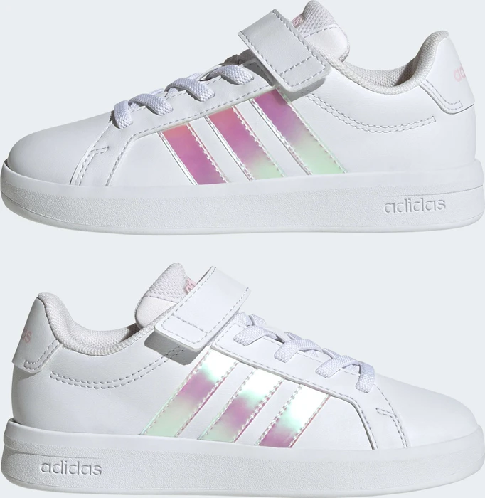 adidas Grand Court 3.0 EL C cloud white/iridescent (Junior)