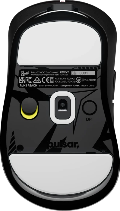 Pulsar Gaming Gears ZywOo The Chosen Mini Wireless schwarz, USB