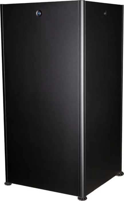 Roline / Secomp Basic 19" Netzwerkschrank 32HE, montiert, Glastür, IP20, RAL 9005, 600mm tief
