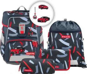 Step by Step Space Sports Car Mick Schulrucksack-Set, 5-tlg.