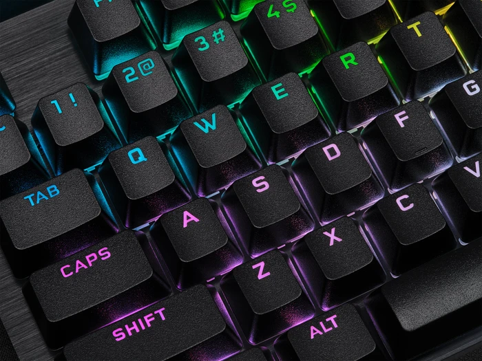 Corsair Gaming K70 RGB PRO, MX SPEED RGB Silver, USB, DE