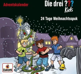 Die drei ??? Kids - 24 Tage Weihnachtsspuk Audio-CD-Adventskalender 2022
