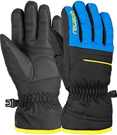 Reusch Alan Skihandschuhe black/brilliant blue (Junior)