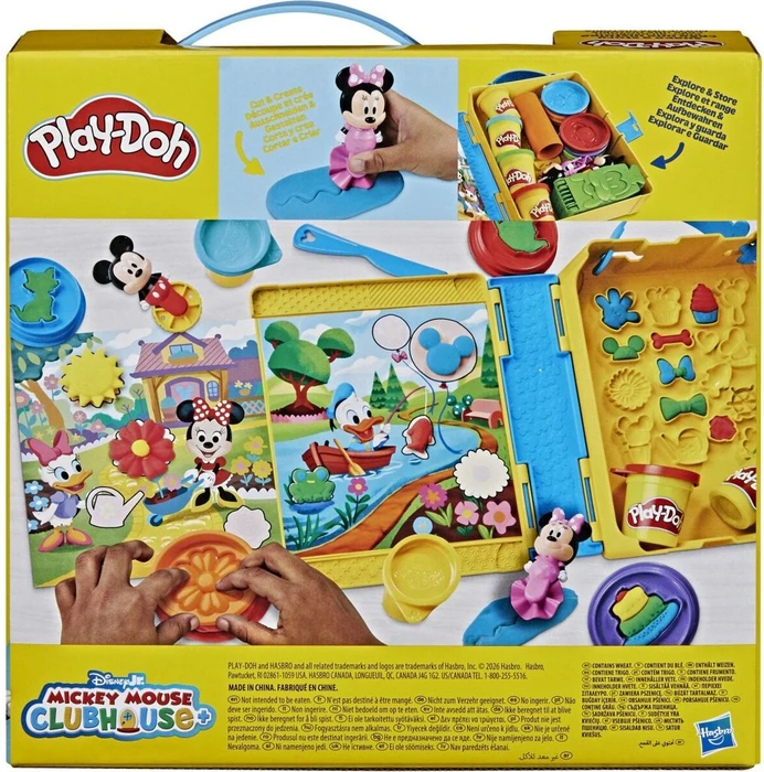 Hasbro Play-Doh Disney Junior Knet-Bilderbuch