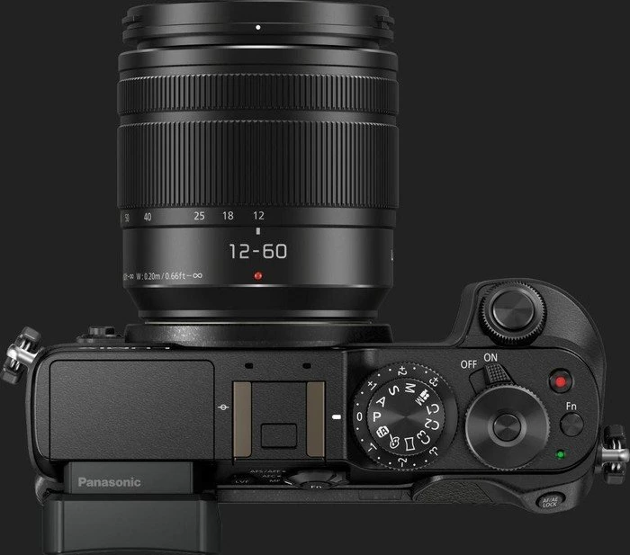 Panasonic Lumix DMC-GX8 schwarz mit Objektiv Lumix G Vario 12-60mm 3.5-5.6 ASPH Power OIS