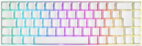 Deltaco Gaming WK95R Wireless 65% Layout, LEDs RGB, weiß, Kailh Box RED, USB/Bluetooth, DE (GAM-100-W-DE)
