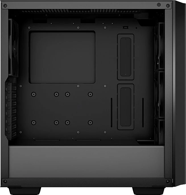 DeepCool CG560, schwarz, Glasfenster