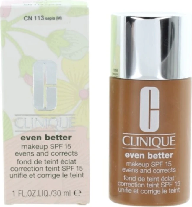 Clinique Even Better Evens and Corrects Makeup Foundation CN113 sepia LSF15, 30ml