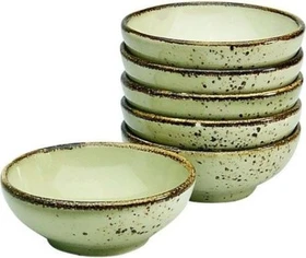 CreaTable Nature Collection Sojaschale earth, 6 Stück