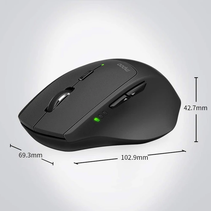 Rapoo MT550 Multi-Mode Wireless Mouse, USB/Bluetooth