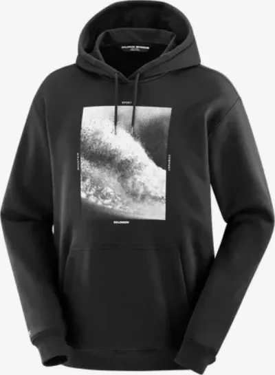 Salomon All that Ridez Hoodie deep black (Herren)