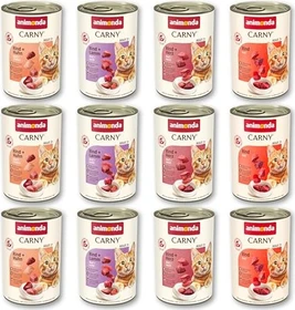animonda Carny Adult, Adult Herzhafte Variation, 4.80kg (12x 400g)