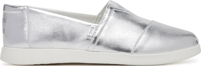 TOMS Alpargata Plus silver metallic (Damen)