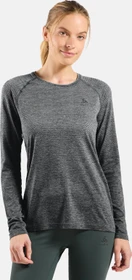 Odlo Essential Seamless Funktionsshirt langarm stone grey melange (Damen)