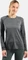 Odlo Essential Seamless Funktionsshirt langarm stone grey melange (Damen) Vorschaubild