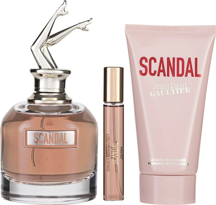 Jean Paul Gaultier Scandal EdP 80ml + EdP 10ml + Body Lotion 75ml Duftset