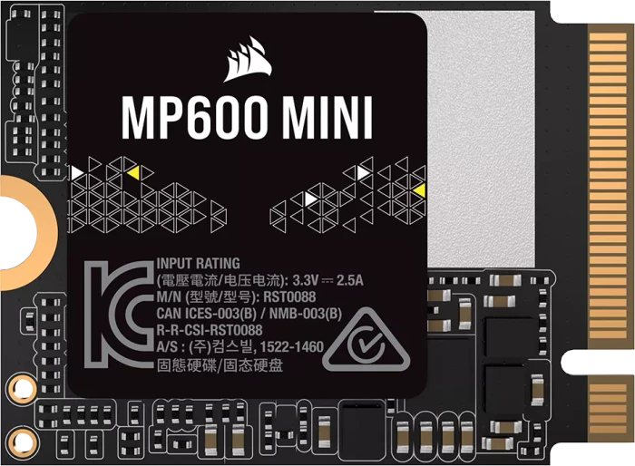 Corsair Force Series MP600 Mini 1TB, M.2 2230 / M-Key / PCIe 4.0 x4