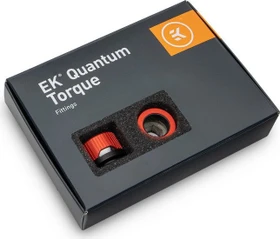 EK Water Blocks Quantum Line EK-Quantum Torque HDC 14 Fitting G1/4" auf 14mm, Red Special Edition, 6er-Pack