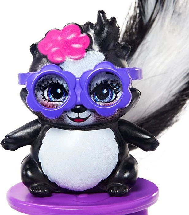 Mattel Enchantimals - Stinktierspass Frisiertisch mit Sage Skunk