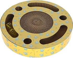 Kerbl Katzenkratzbrett Jokey, braun/gelb