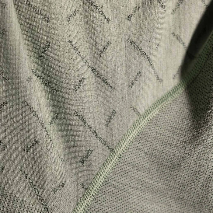 Odlo Slokar Performance Wool Baselayer Funktionsshirt langarm hedge green/black (Herren)